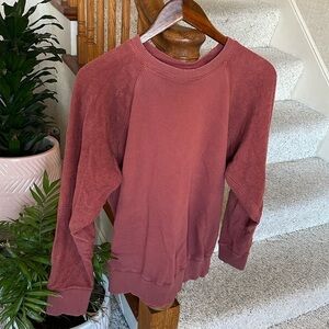Aerie Rustic Crewneck Textured Sweater